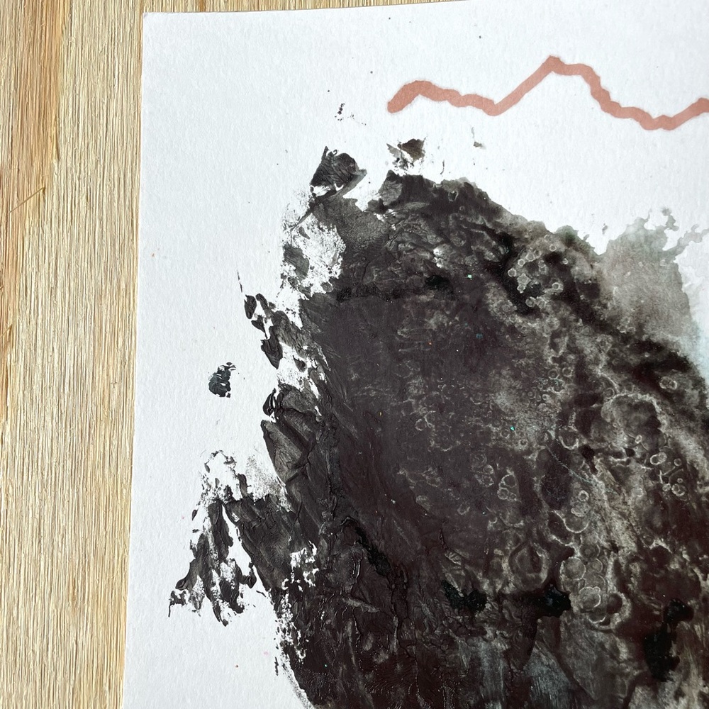 Mixed media abstract art - Picture 2 of 5